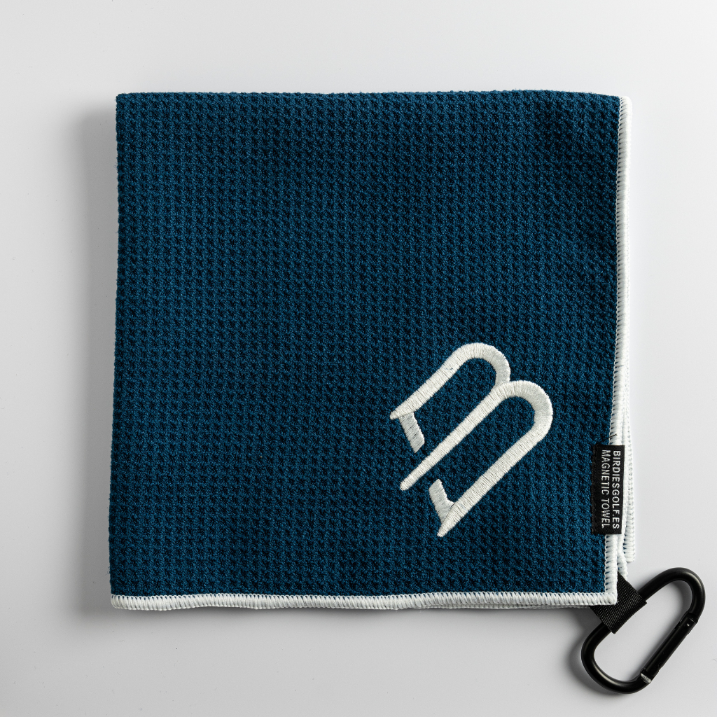 Serviette magnétique bleue