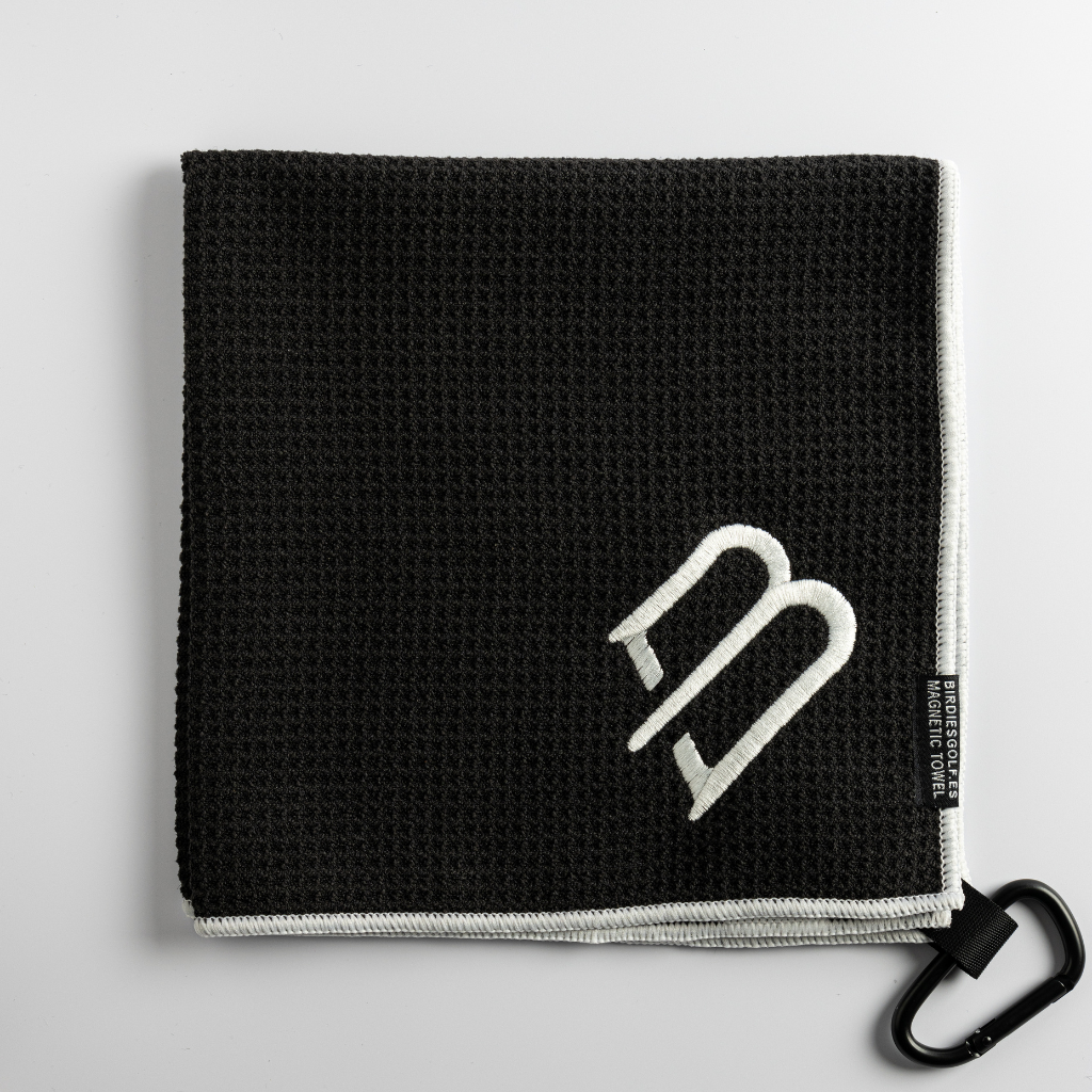 Serviette magnétique noire